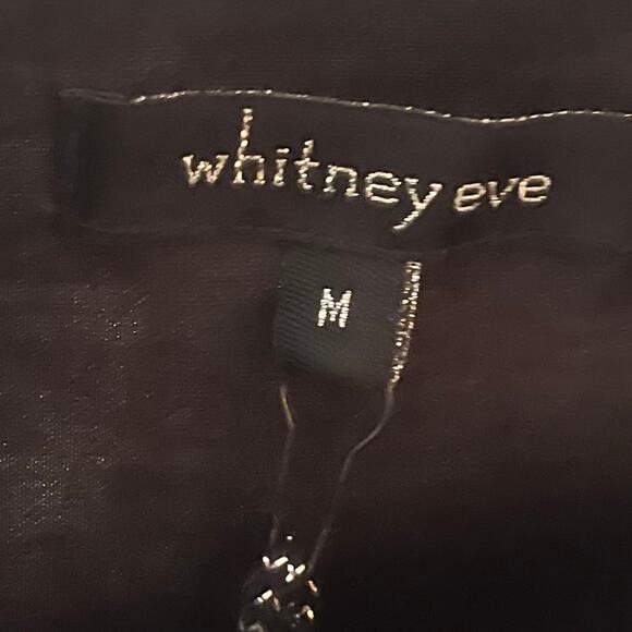 Whitney Eve Gray Scuba Sweatshirt Womans Medium Zipper Accents NEW Streetwear - Picture 11 of 12